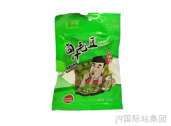 浙j9国际站集团卤汁毛豆香辣味348g