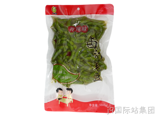 j9国际站集团卤汁毛豆香辣味1000g